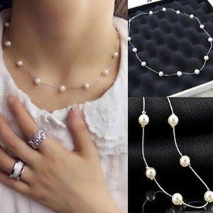 Dynamite Looking Pearl Choker #203